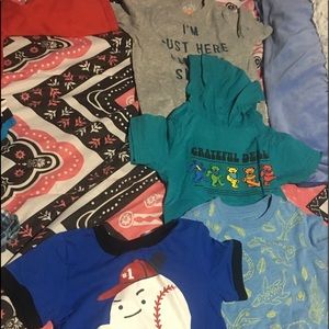 4 boys t-shirts